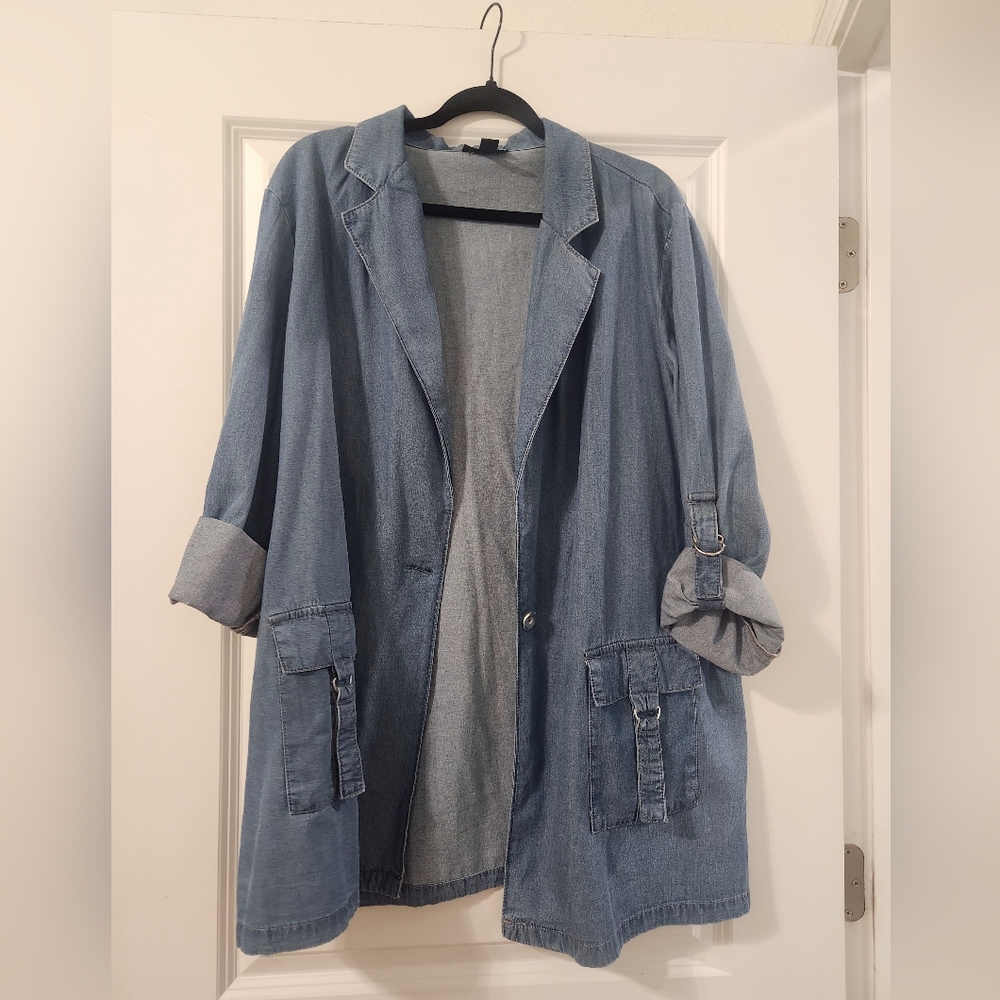 Antthony Light Blue Jean Jacket
